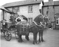 Horse drawn hearse