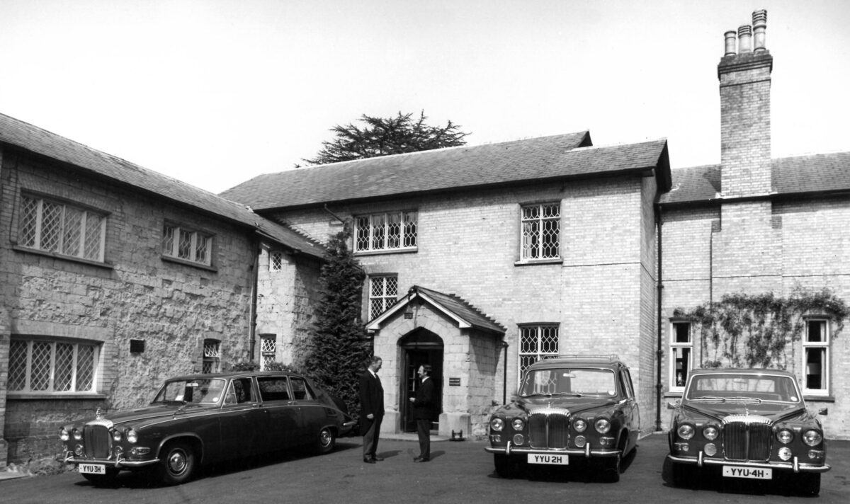 Historic photograph of Stoneman Funeral Service premises